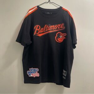 MLB Baltimore Black and Orange Jersey